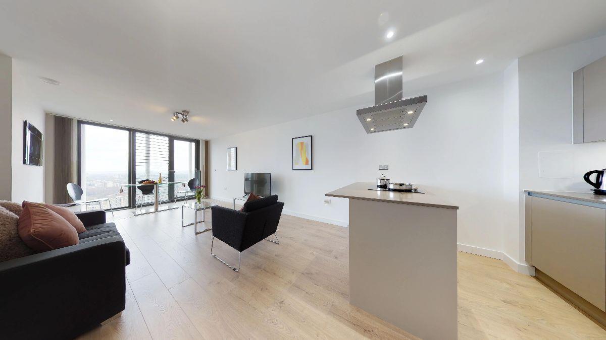 1 bed property in Stratosphere Tower, 55 Great Eastern Road, London